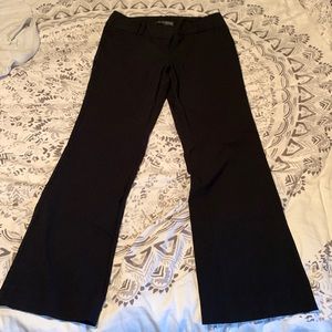 The Limited, Black Exact Stretch Straight Leg Pants, 10R, Like New